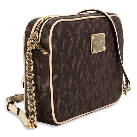 michael kors jet set crossbody muster|Michael Kors studded crossbody bag.